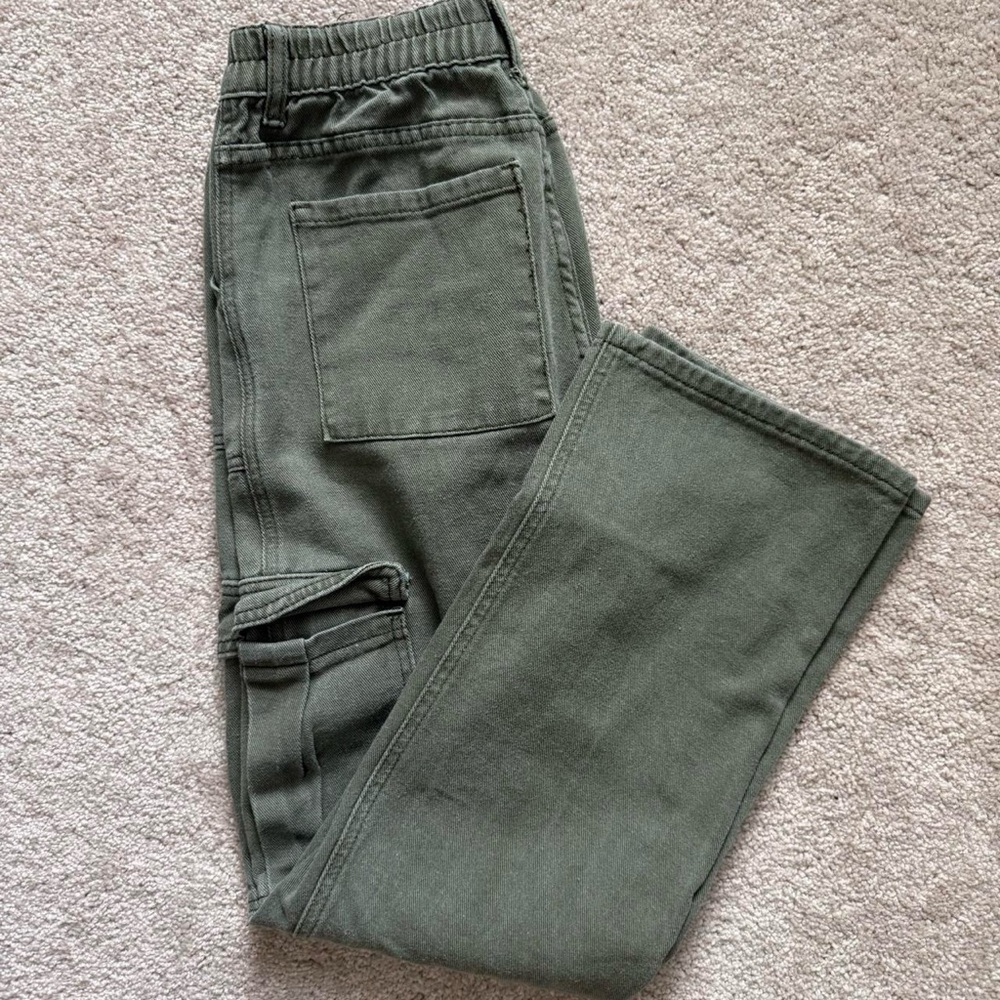 Olive Cargo Pants